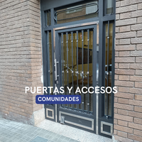 puertas y accesos comunidades